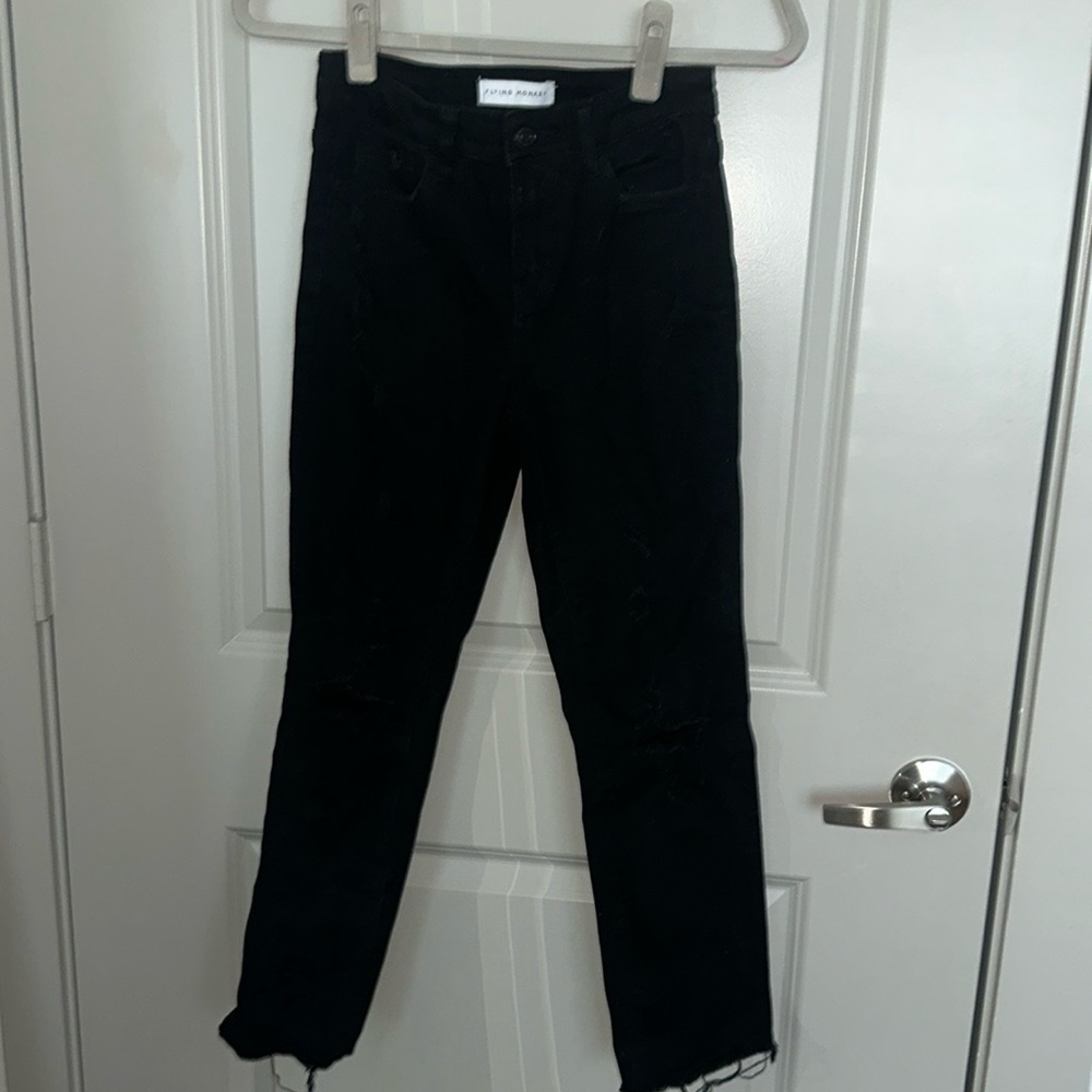 Vici Collection Black Distressed Jeans